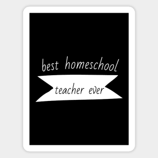 Best Homeschool Teacher Ever (3) - Funny Magnet